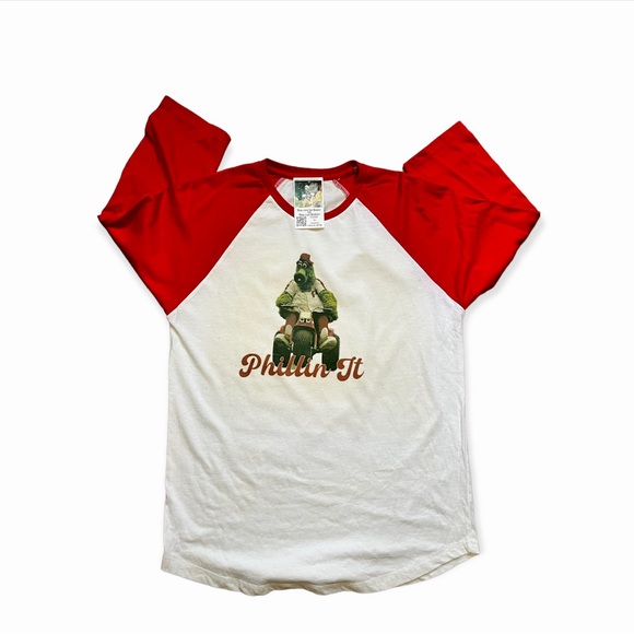 CraaazE Buzz Clothing: Phillin It Phanatic vintage style baseball tee - Picture 1 of 1